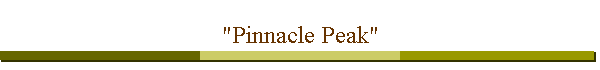 "Pinnacle Peak"