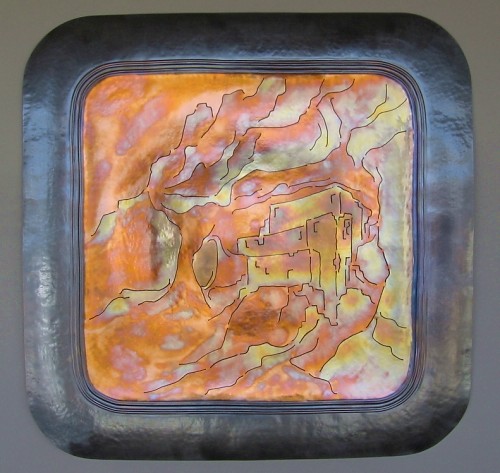 "Ancient Ruins" 806SP--Black Oxide/Copper Oxide